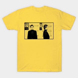 Ted Bundy Serial Killer Police Mugshot Retro Pop Art Styled Design T-Shirt